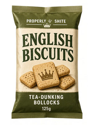 English Biscuits Englandism