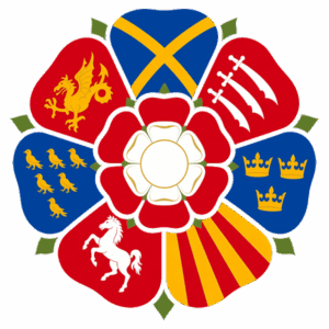 The Anglo-Saxon Rose of England
